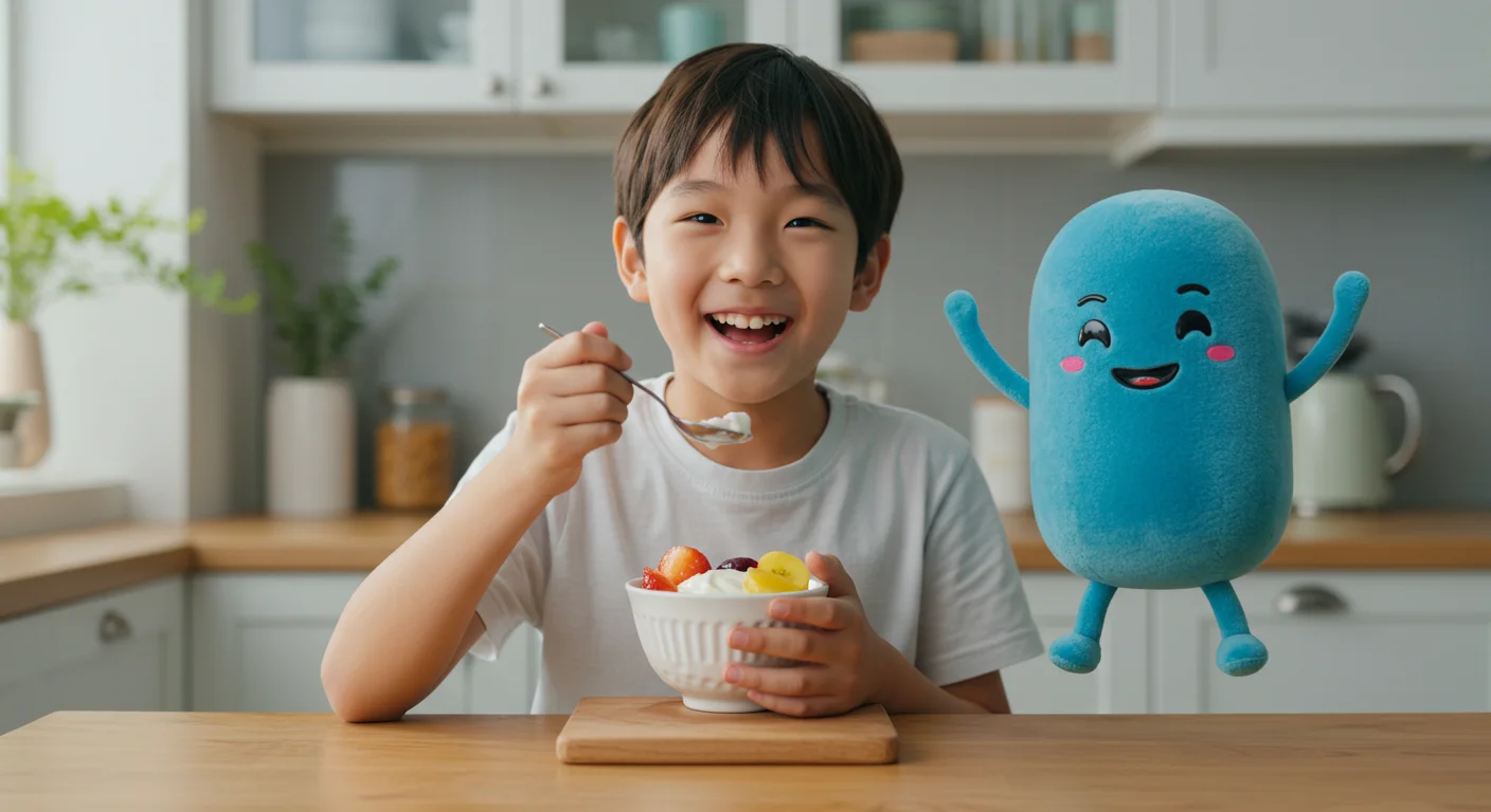 음식 소화도 척척! 유산균이 돕는 건강한 생활!
