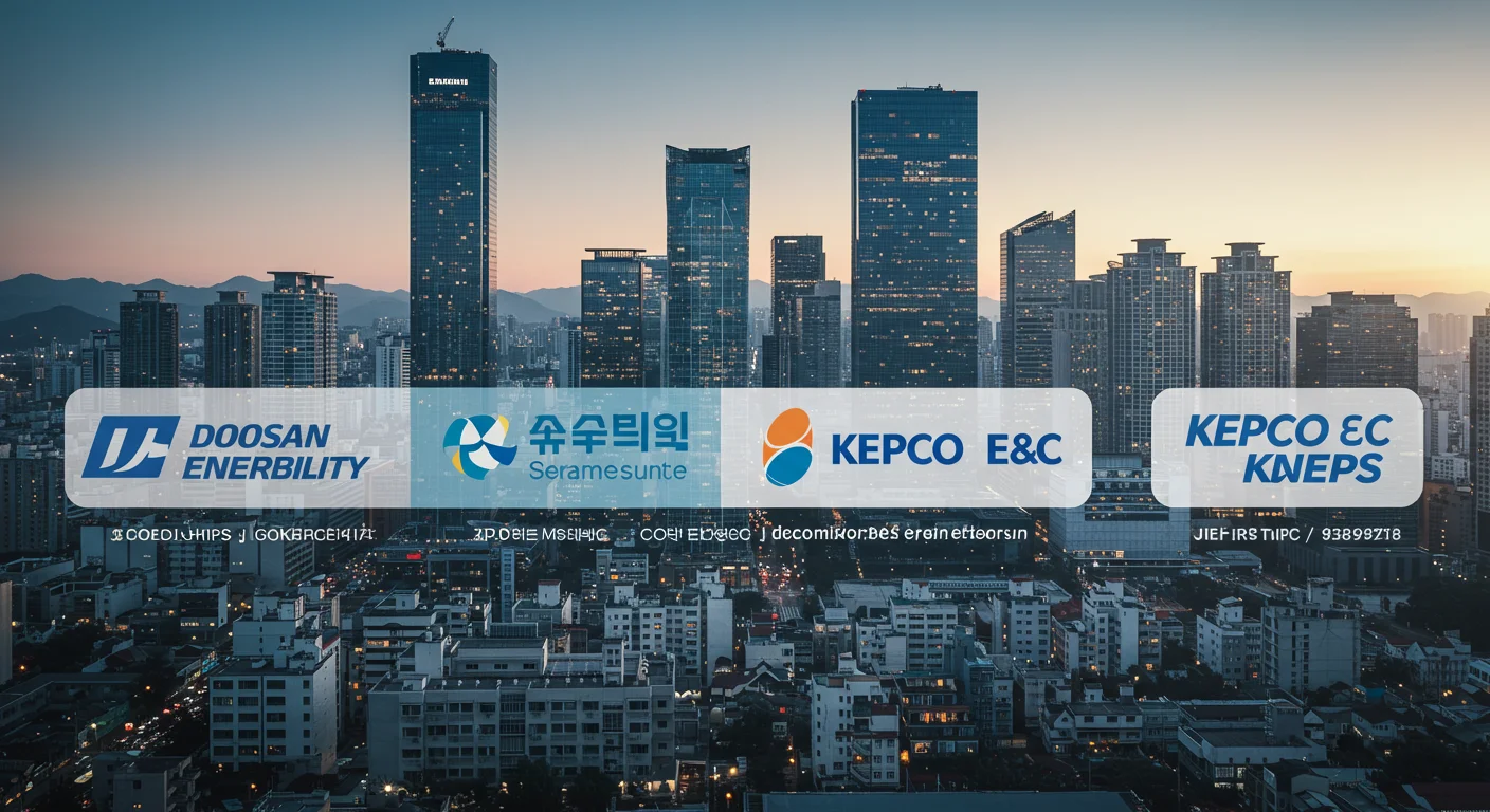 국내 원전 해체 시장의 든든한 주역들 🏢
