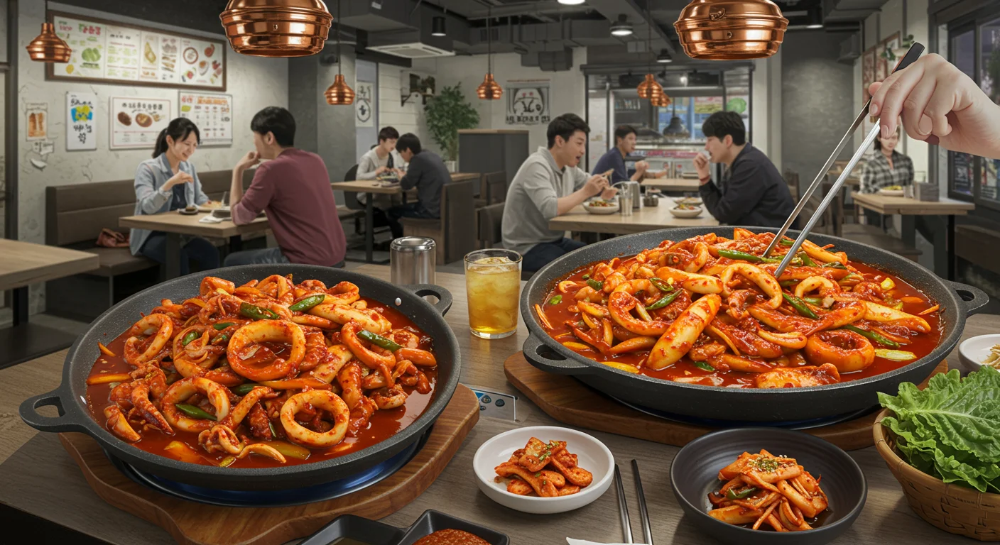 청주 오징어볶음 맛집, 어디가 좋을까요? (주요 매장)