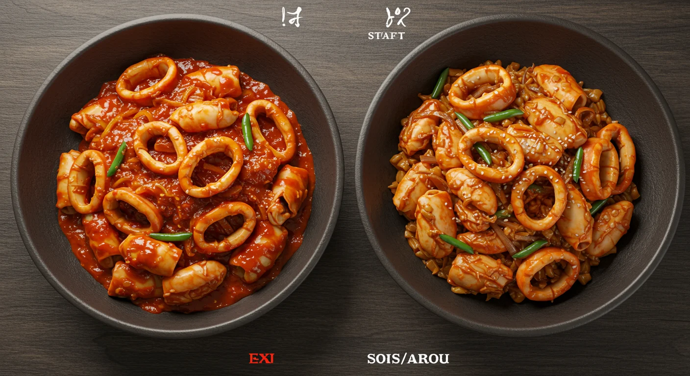 '오징어풍경' vs '해탄 선릉점', 당신의 선택은?