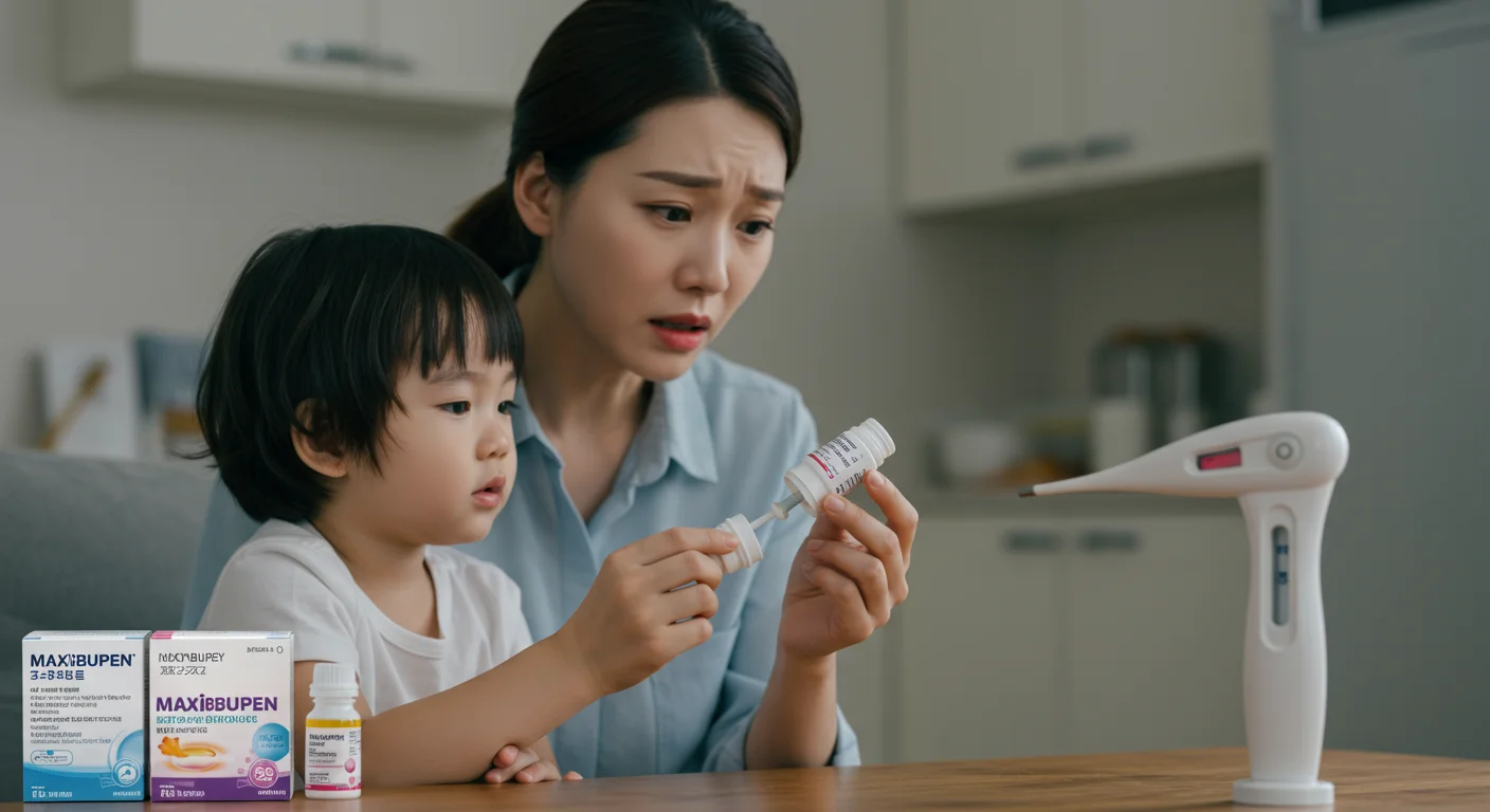 맥시부펜, 우리 아이 열 내리는 똑똑한 친구!