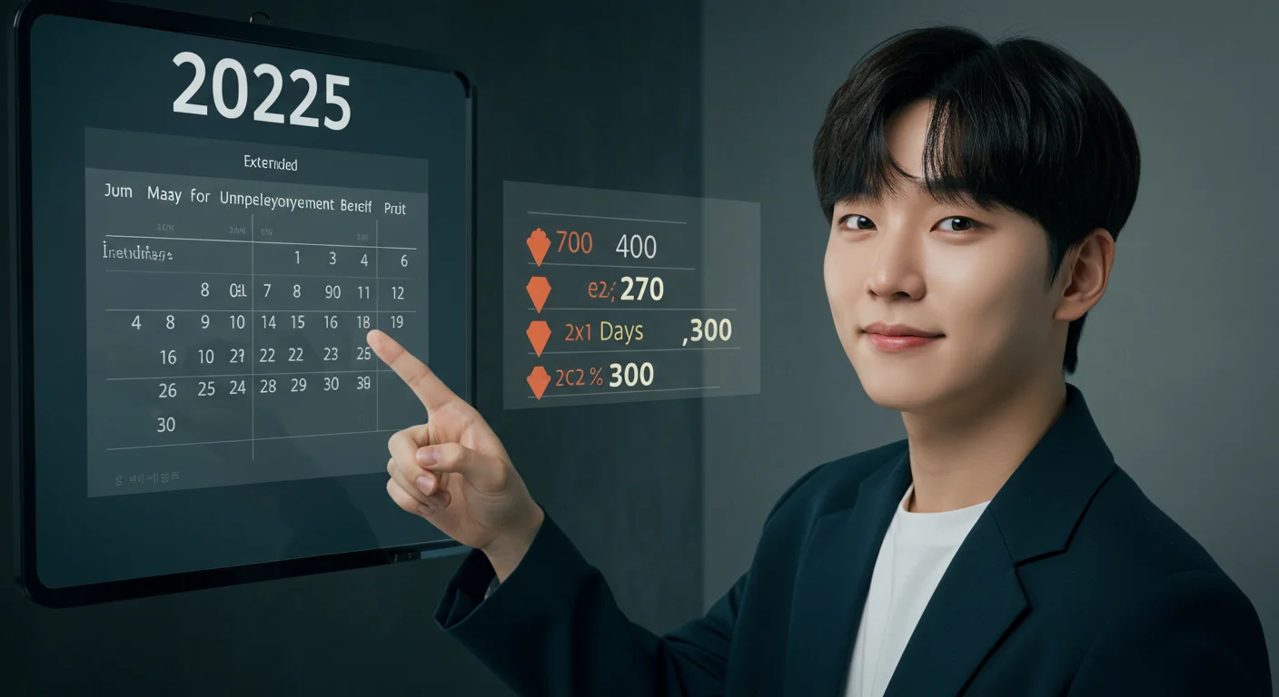 2025년 개정된 실업급여 수급기간의 변화