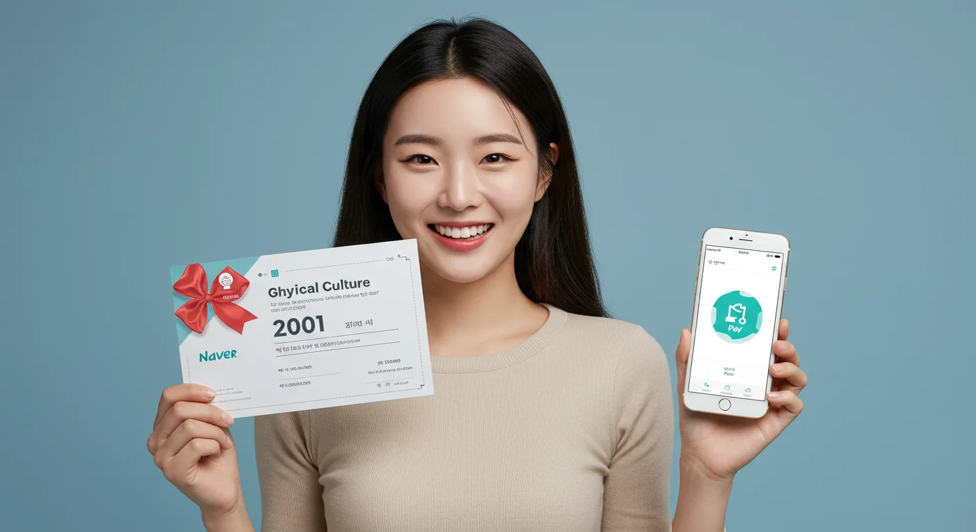 문화상품권과 네이버페이, 어떤 건가요?