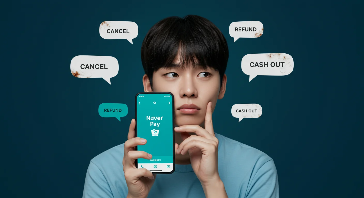 전환 후 주의사항: 취소, 현금화, 영수증은?