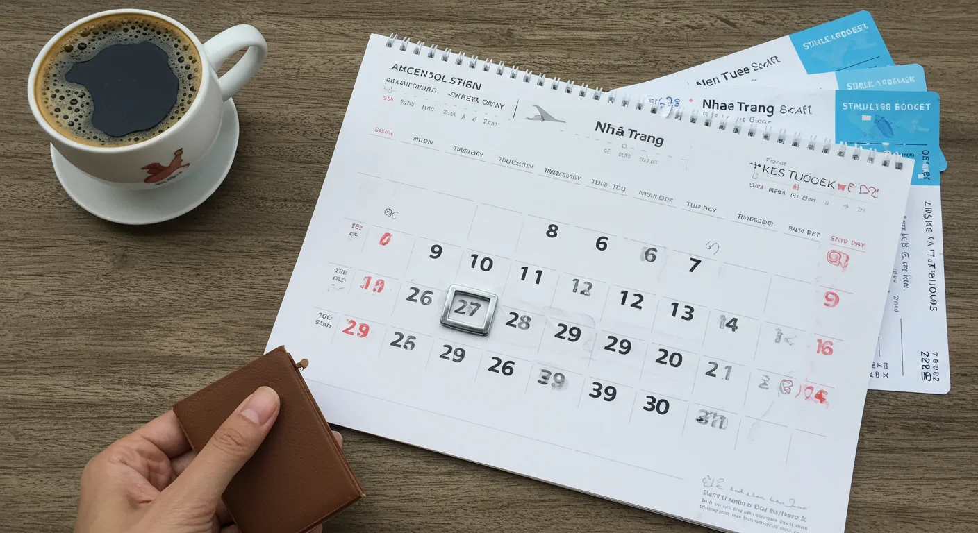나트랑 항공권, 언제 사야 제일 쌀까요? 🗓️