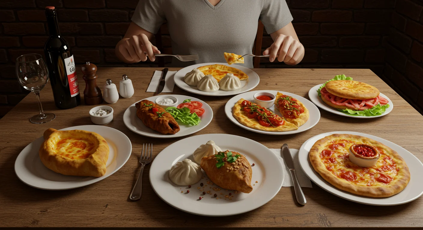 맛있는 조지아 음식, 식비는 얼마나 들까요?