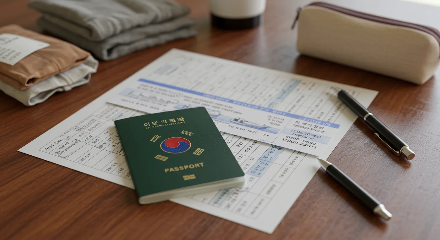 후쿠오카 배편 예약, 무엇을 준비해야 할까요? (예약 방법 및 필요 서류)