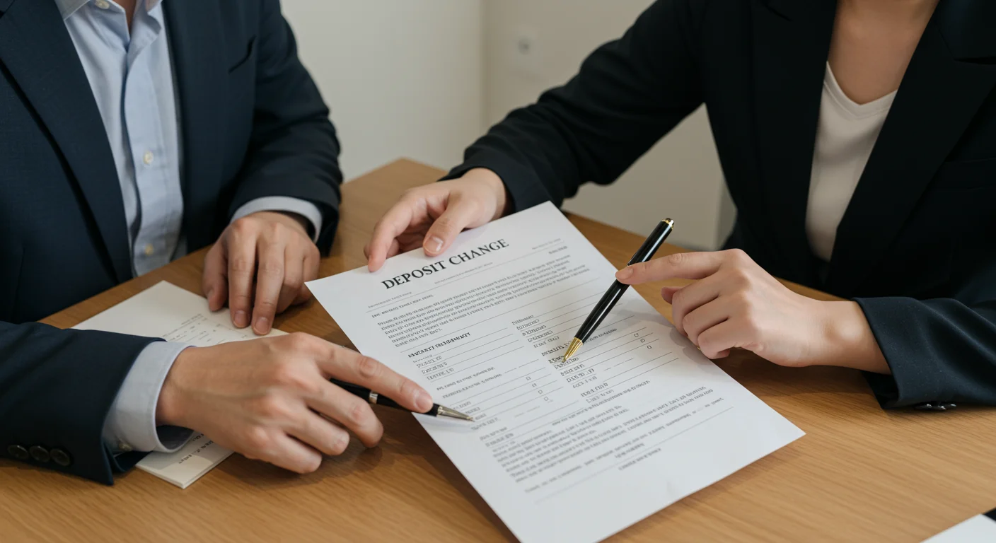 보증금이 바뀌면 전세 연장 복비도 달라지나요?