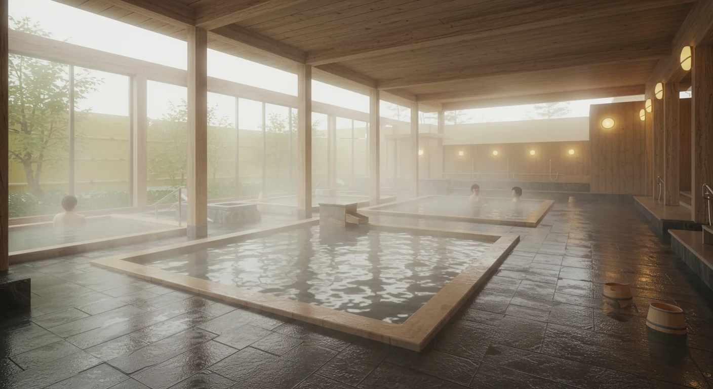 지하 1,700m 천연 온천수! 키스케노유 시설 알아보기 ♨️