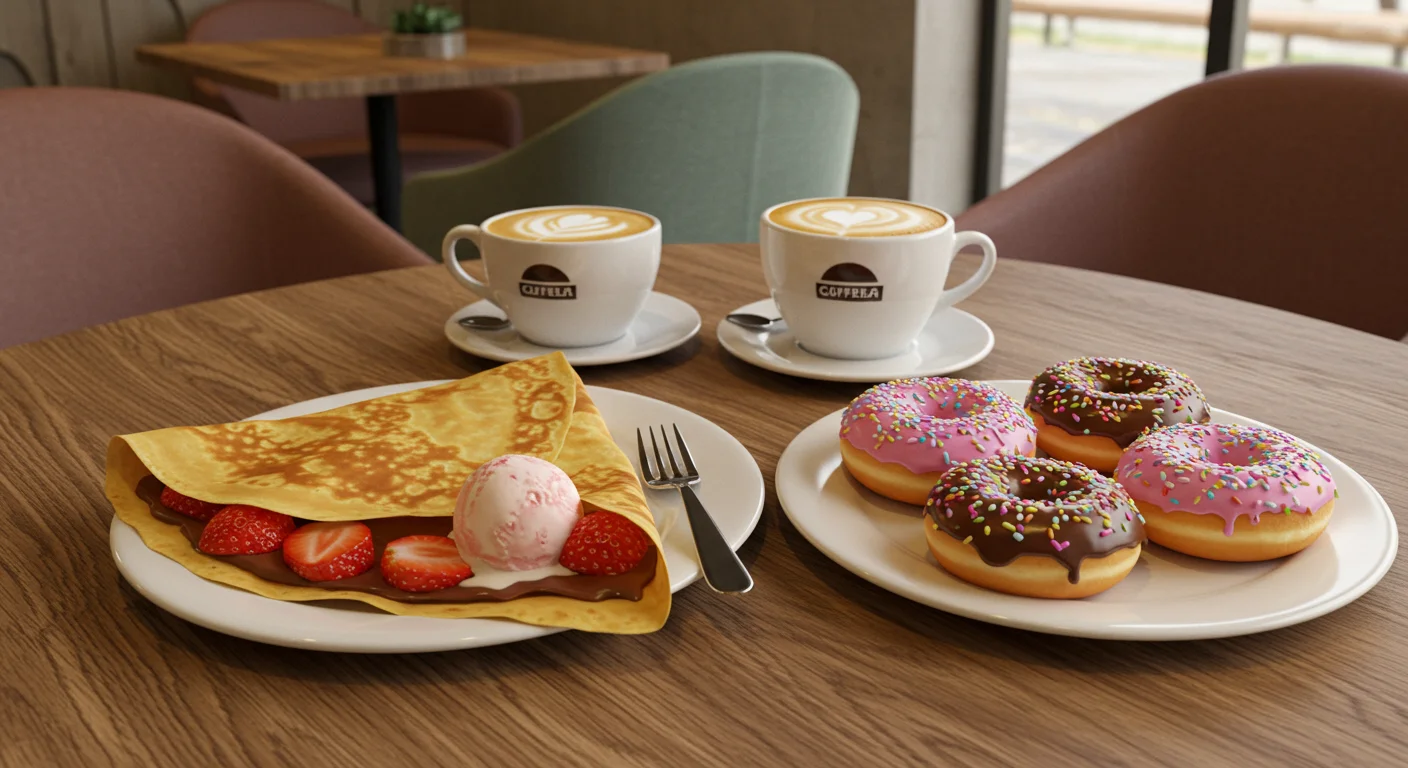 달콤한 유혹, 디저트 & 카페 추천! 위크레페, 커피빈, 올드페리도넛