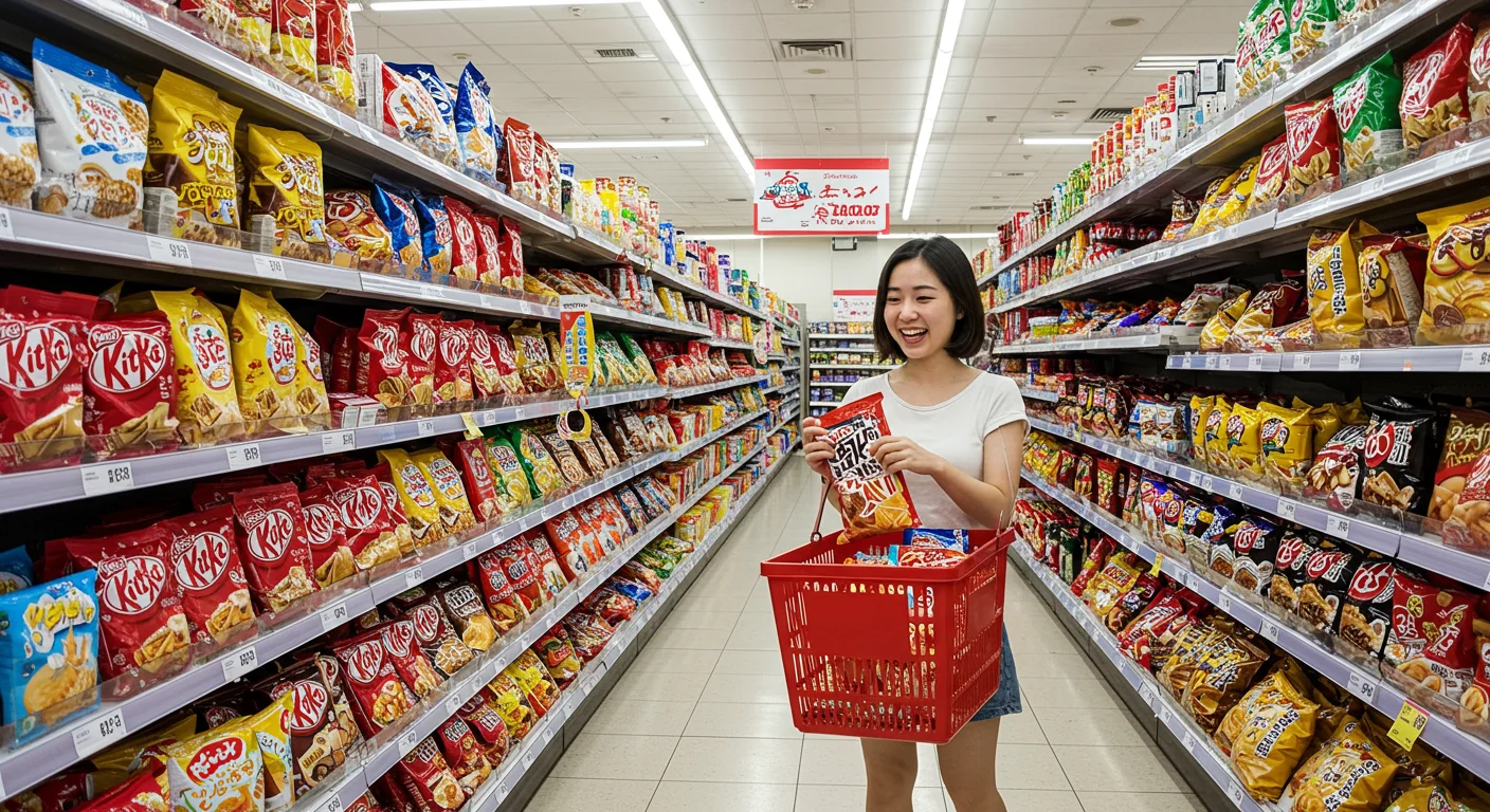 놓칠 수 없는 일본 과자와 즉석식품!