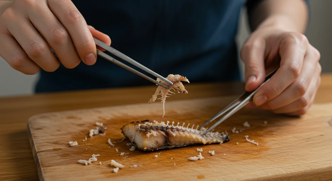 뼈(가시) 제거와 양념은 절대 안 돼요!