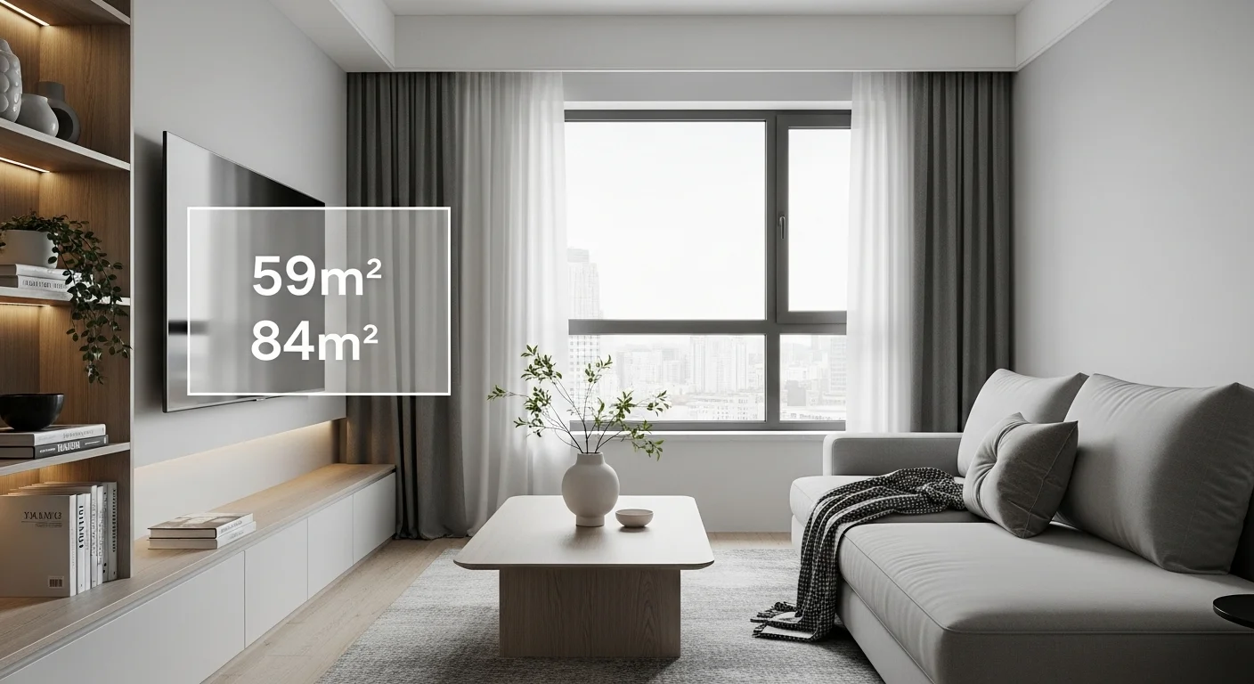 일반분양 평형 및 공급 세대수는?