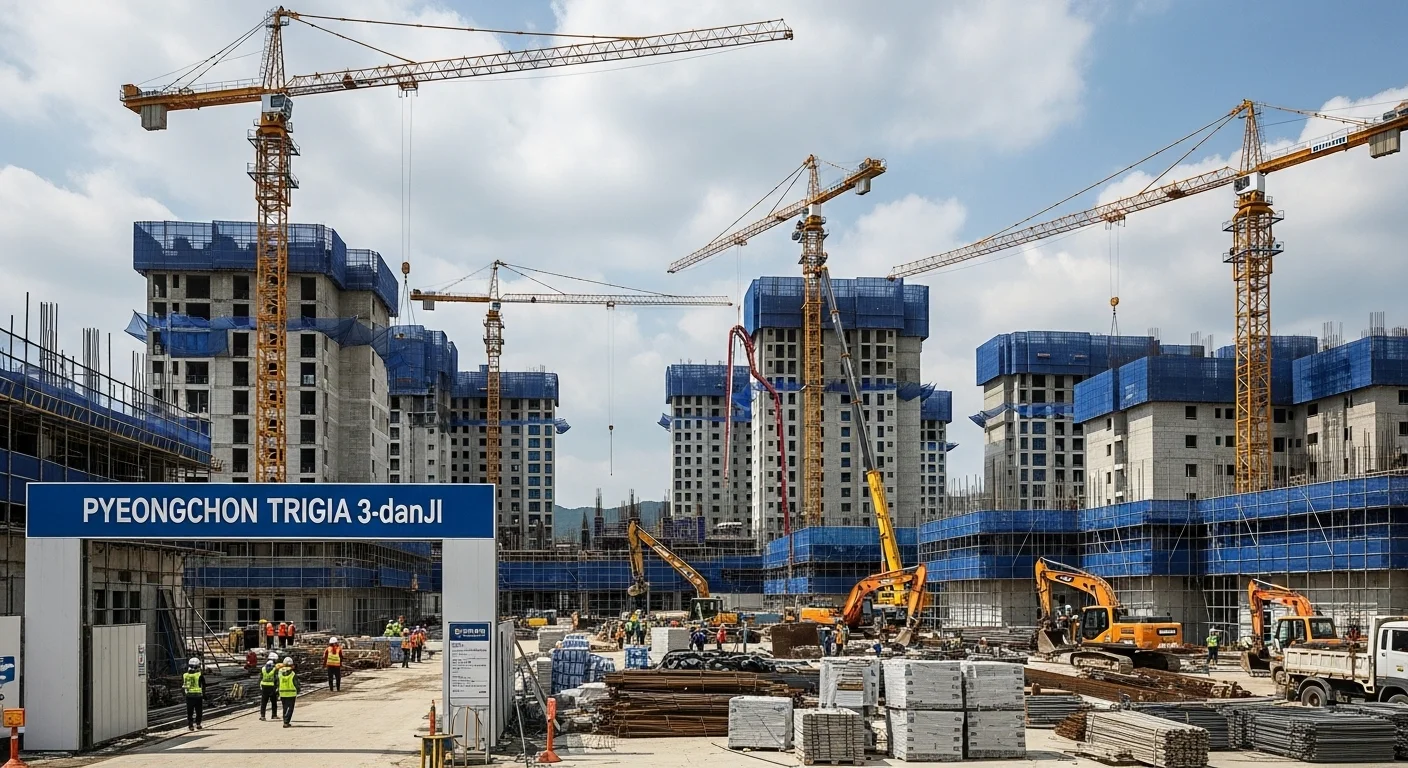 사업 추진 일정 및 입주 현황