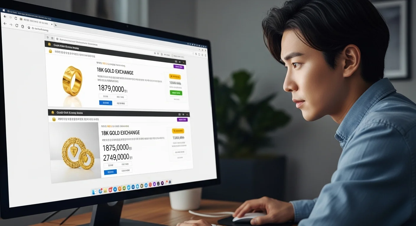 어디서 18K 금시세를 확인해야 할까요?