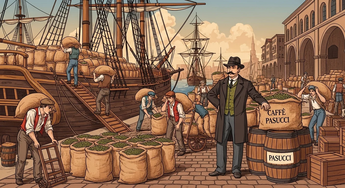 안토니오 파스쿠찌부터 시작된 커피 여정