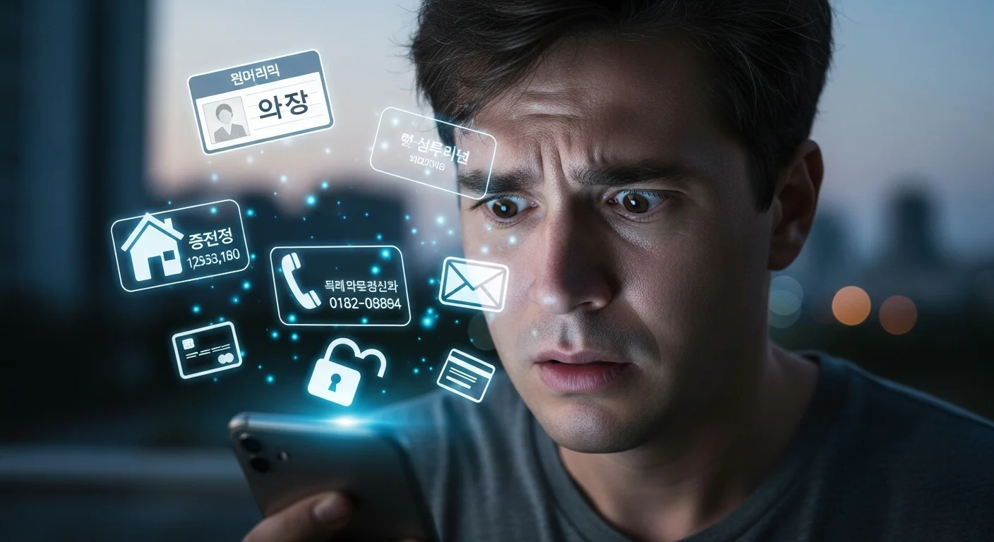내 정보는 얼마나 위험할까요? 유출된 정보의 심각성