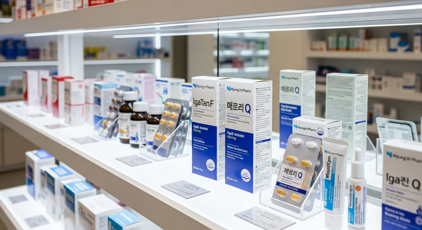 명인제약의 주요 제품들을 살펴봐요