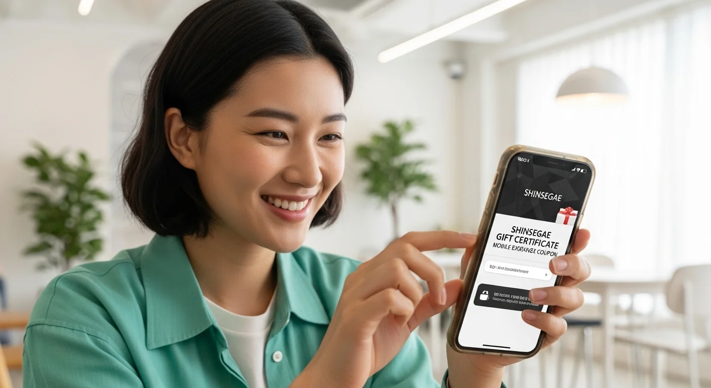 신세계상품권 모바일교환권, 어떤 건가요?